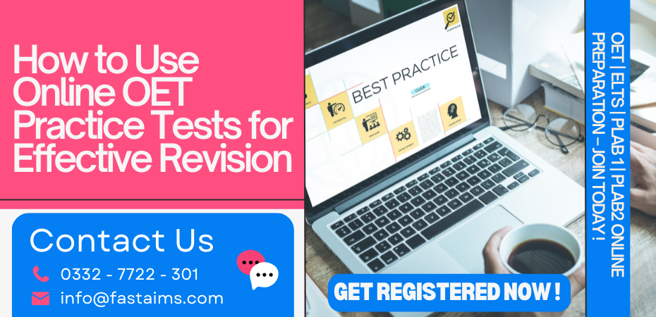 How to Use Online OET Practice Tests for Effective Revision